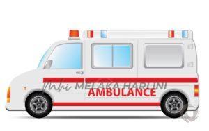 Ilustrasi ambulans