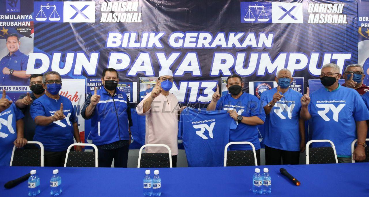 Sulaiman beri semangat kepada calon BN Paya Rumput