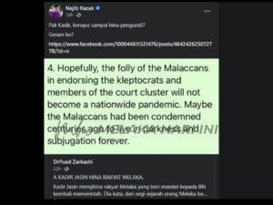 Posting najib