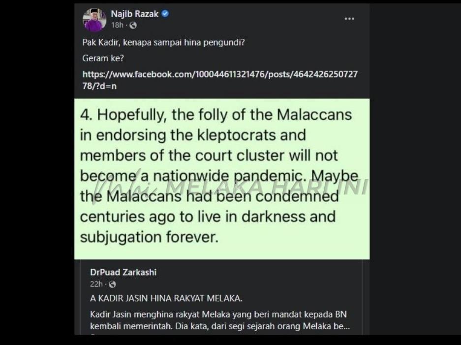 Posting najib