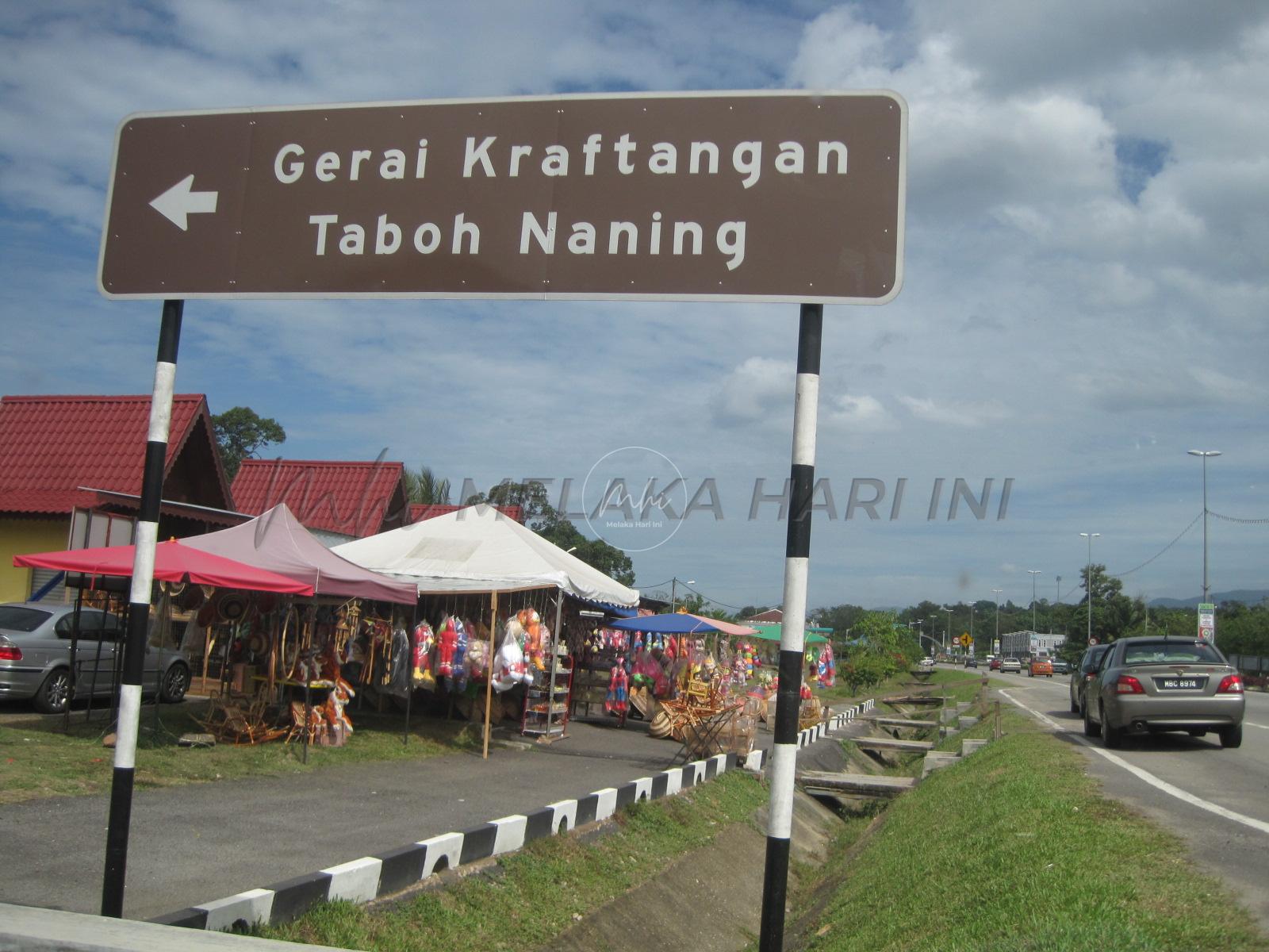 Premis penjaja berpusat dan tersusun akan dibangunkan di  Taboh Naning