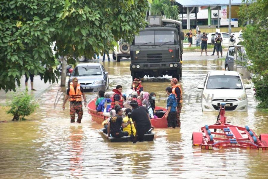 Situasi banjir di Dengkil semakin pulih