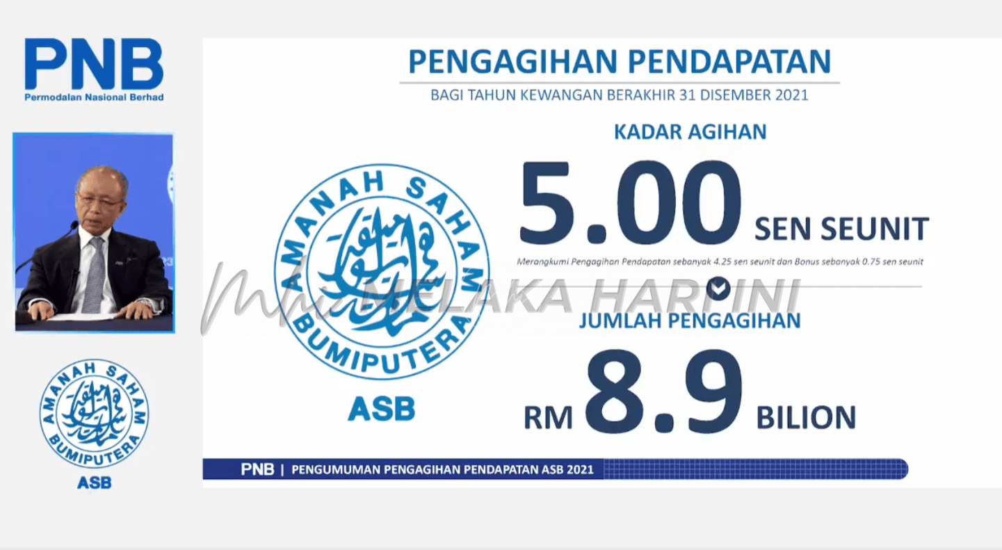 PNB umum agihan pendapatan lima sen untuk pemegang unit ASB