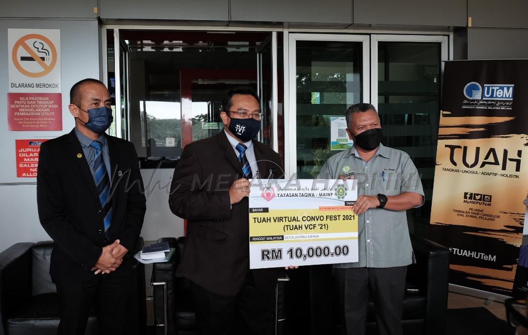 Yayasan Taqwa Wilayah Persekutuan sumbang RM10,000 kepada Pesta Konvo UTeM