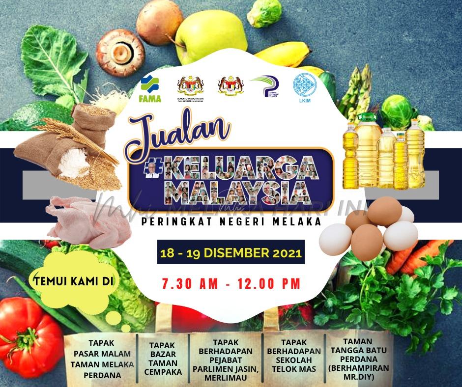 Jualan Keluarga Malaysia beri potongan harga sehingga 50 peratus – KPDNHEP Melaka