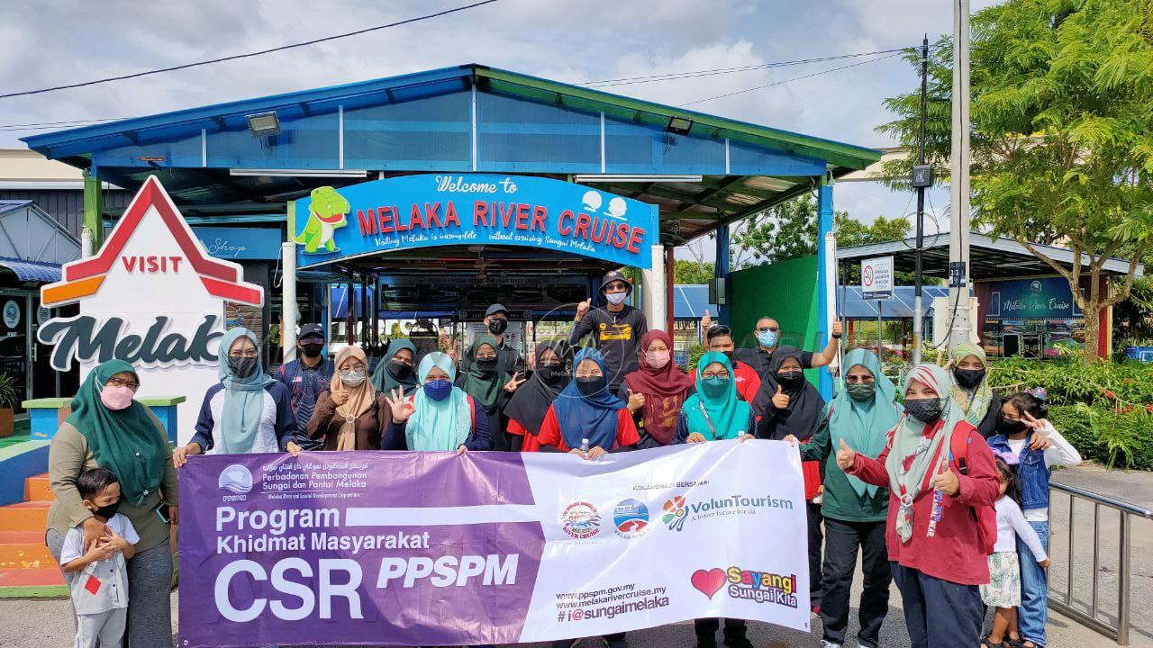 PMM gotong-royong indahkan Sungai Melaka