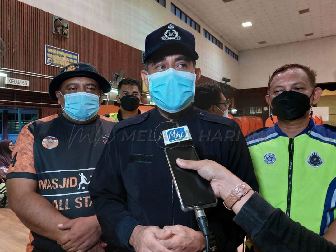 Polis Melaka pantau rumah mangsa banjir, elak kecurian harta benda