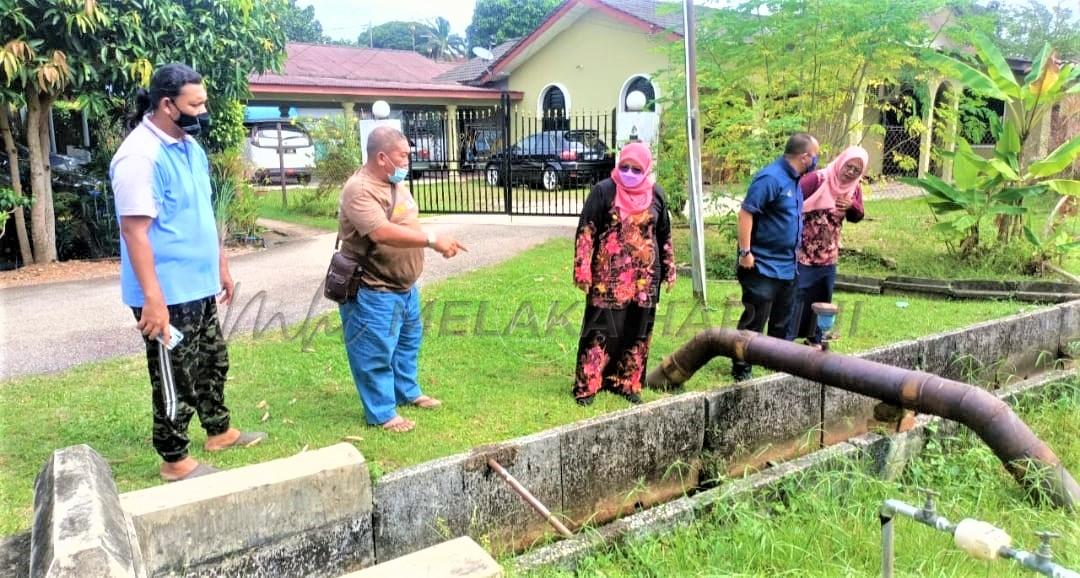 Longkang tidak dibersihkan, Tuminah pantau masalah penduduk