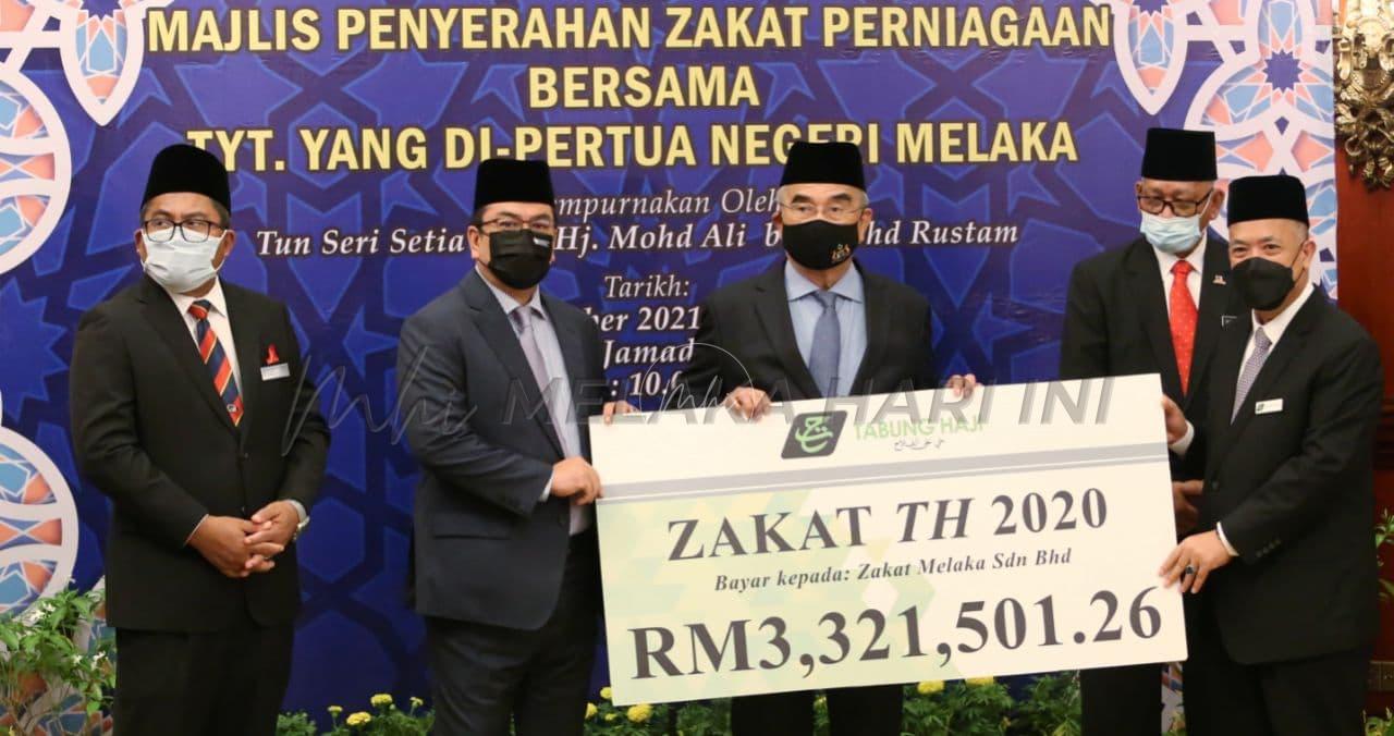 TYT terima serahan zakat perniagaan lebih 7 juta hari ini