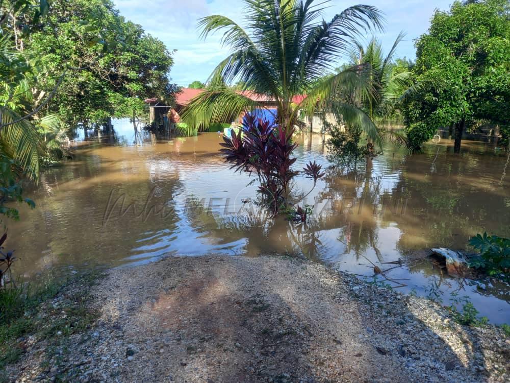 Penduduk lega banjir di Muar mulai surut
