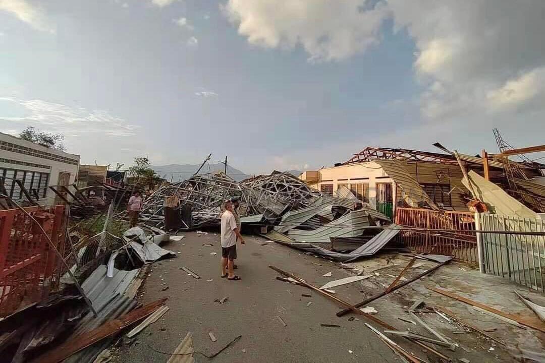 Ratusan rumah penduduk rosak akibat angin ribut, puting beliung di Ipoh