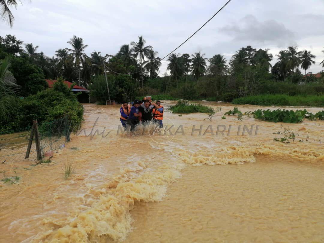 Banjir: Mangsa di Melaka meningkat 507 orang setakat 4 petang
