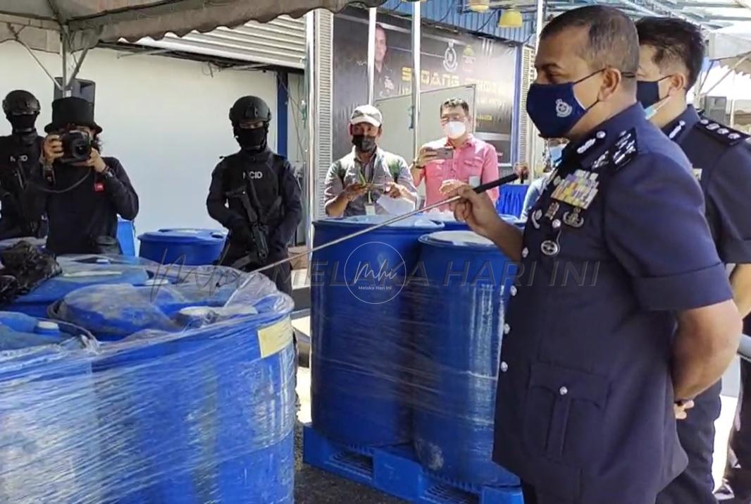 JSJN Bukit Aman rampas ketamin dianggar bernilai RM111.2 juta