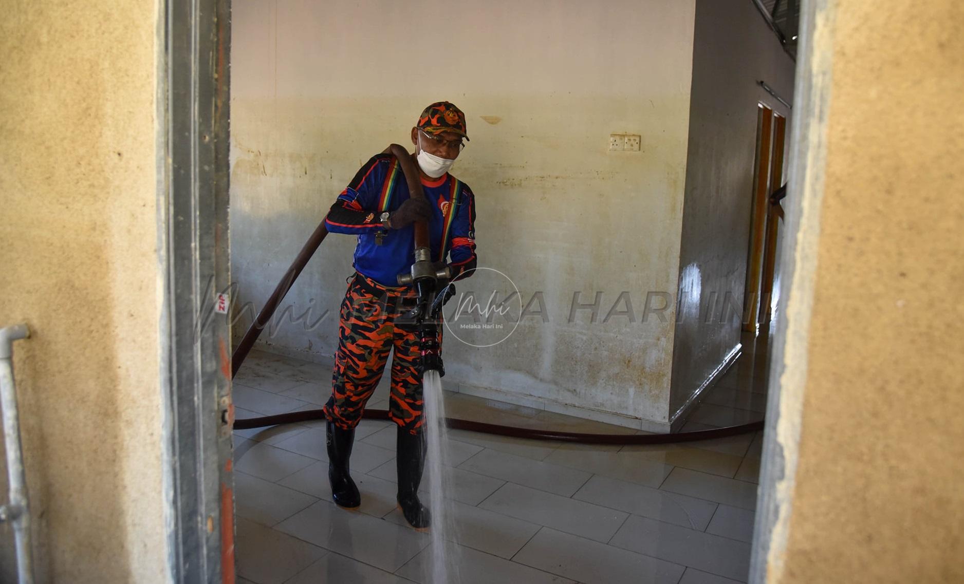 Keadaan banjir di Johor semakin pulih