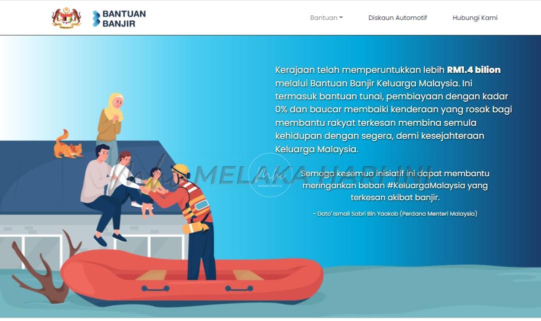 Bantuanbanjir.com permudah mangsa banjir dapatkan maklumat bantuan