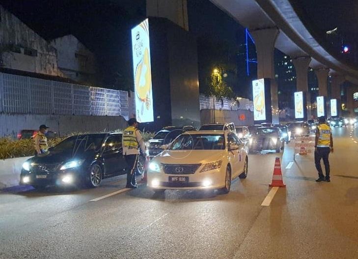 1,157 pemandu mabuk ditahan di Kuala Lumpur sepanjang tahun lepas