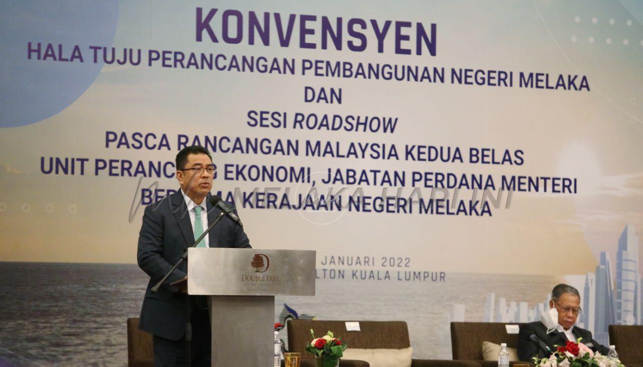 Melaka garis lima keutamaan pacu pembangunan, ekonomi rakyat