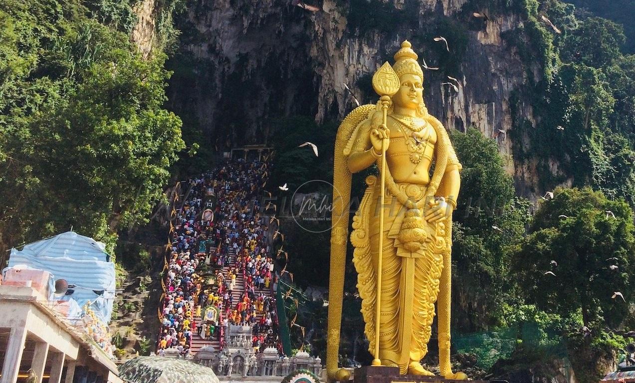 1,300 anggota polis ditugaskan pantau sambutan Thaipusam di Batu Caves