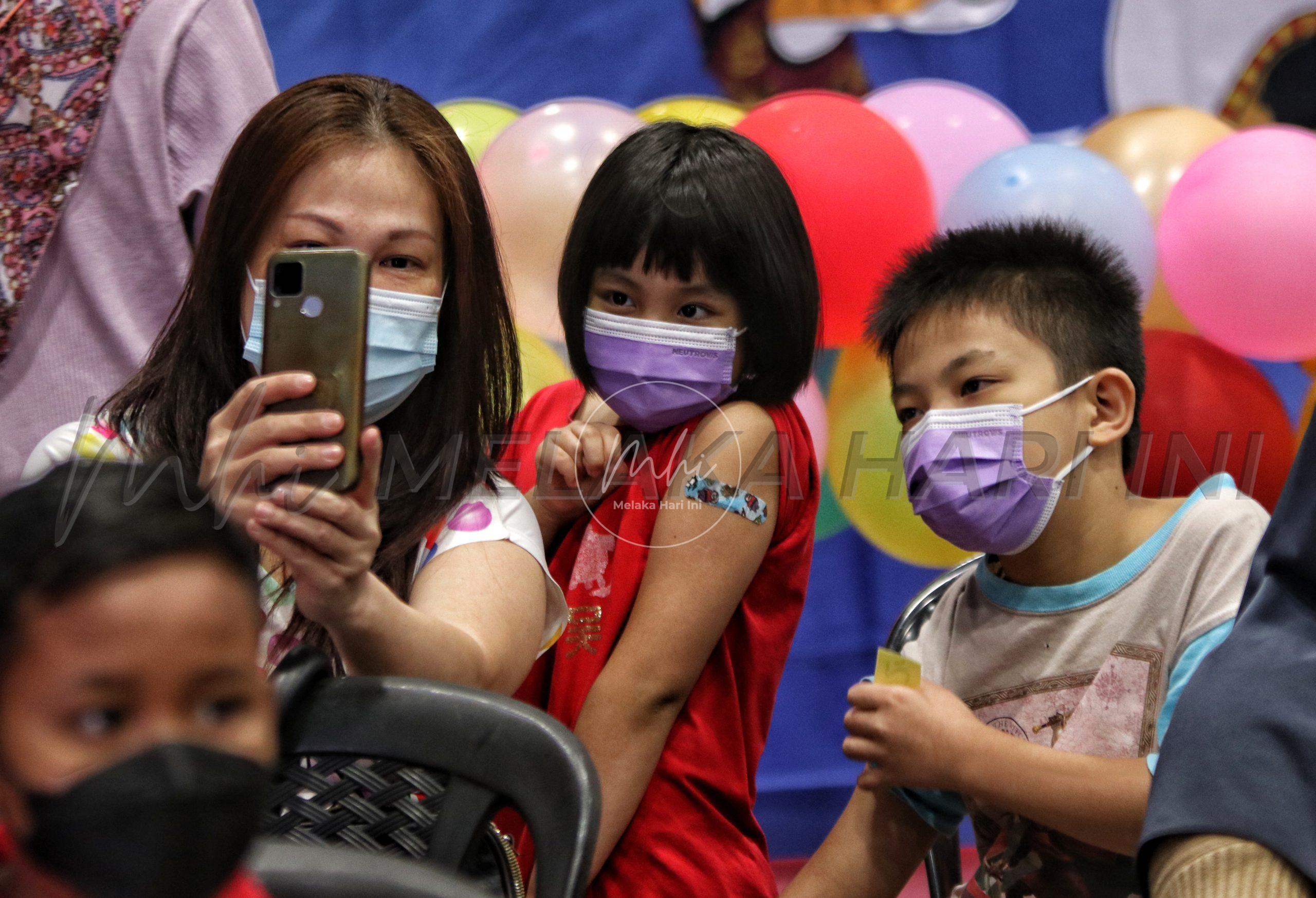 Lebih 1.2 juta kanak-kanak di Malaysia terima vaksin COVID-19