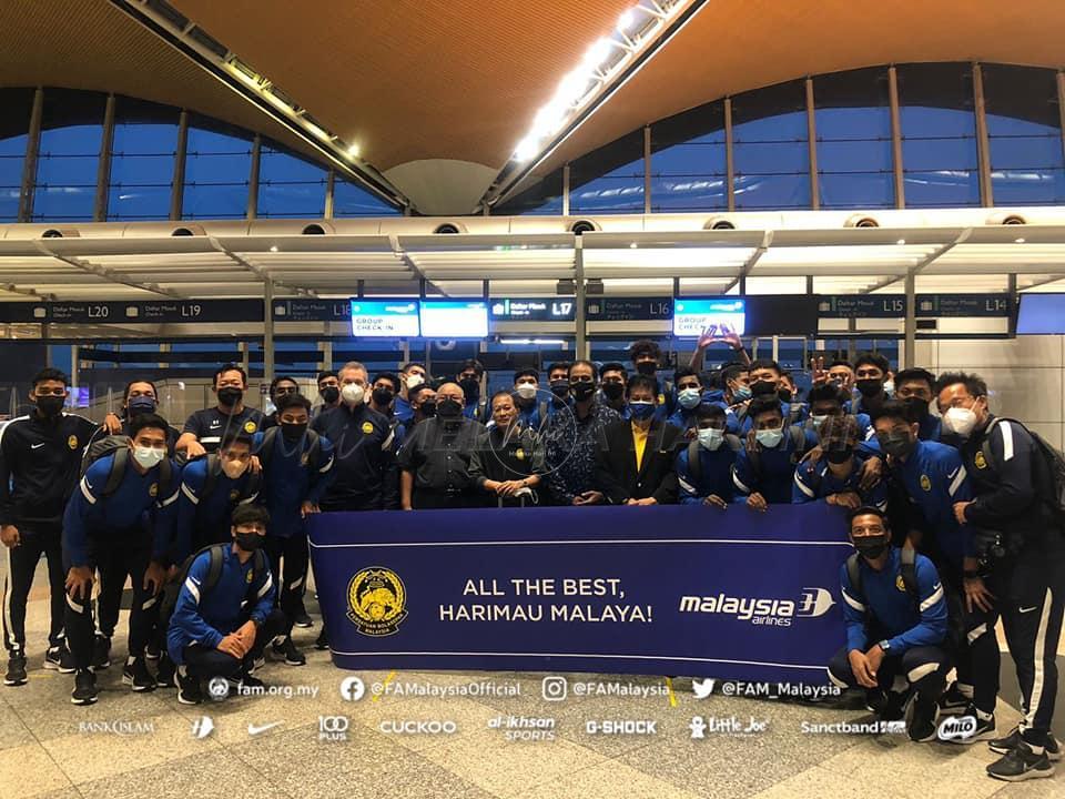 Skuad B-23 kebangsaan berlepas ke Kemboja sehari awal