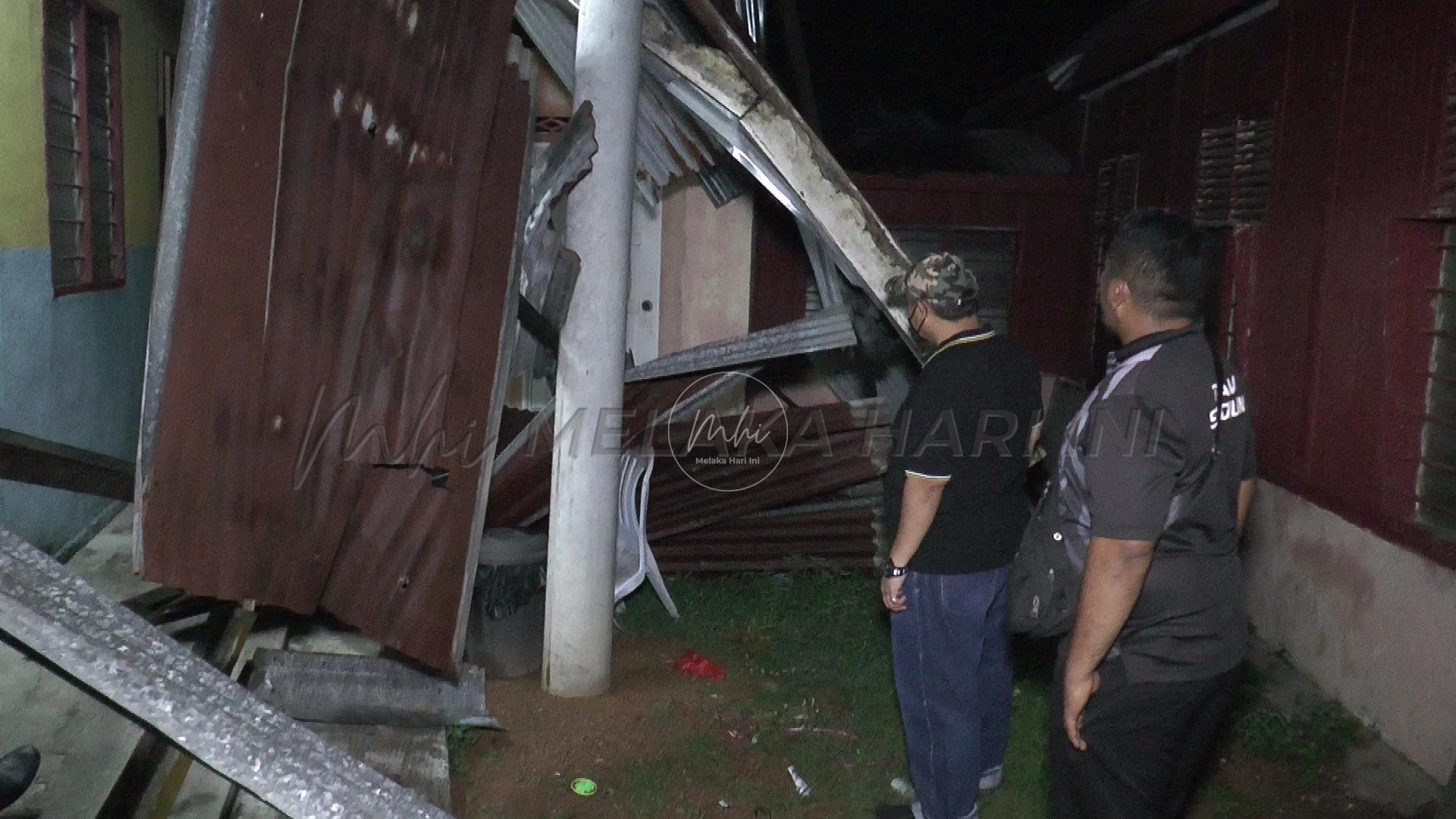 44 rumah di DUN Paya Rumput rosak akibat ribut