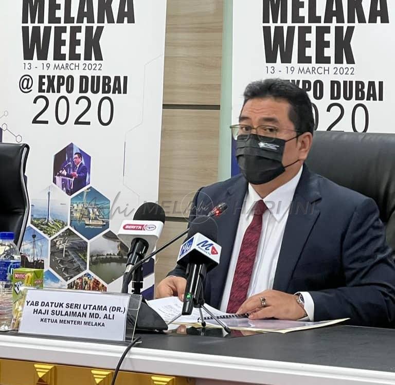 Melaka dipilih MOSTI ke Expo Dubai 2020