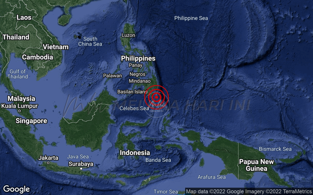 Gempa bumi sederhana landa Mindanao, Filipina