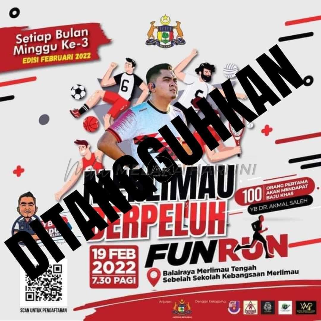 Program Merlimau Berpeluh ditangguhkan – Dr Akmal