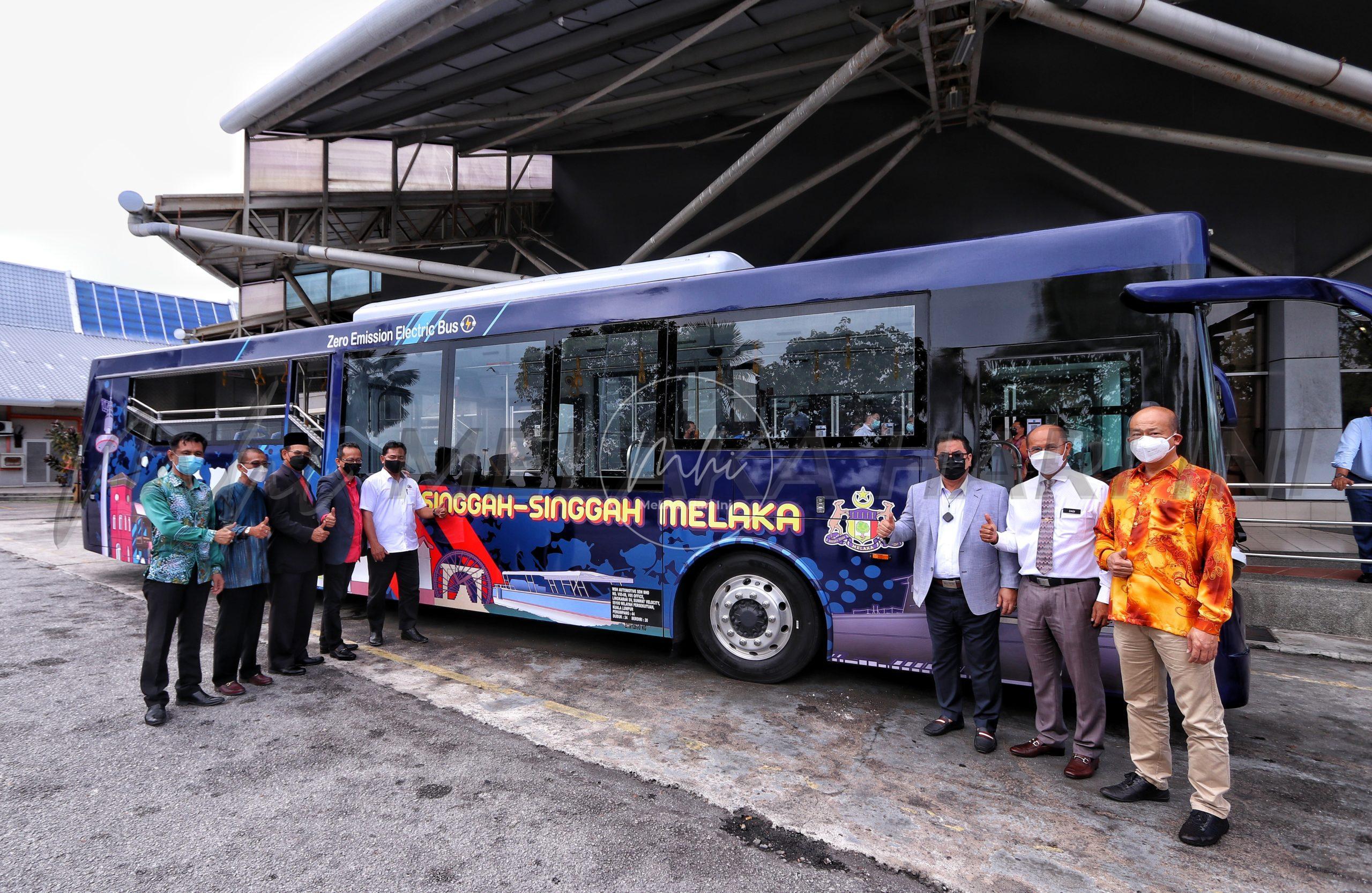 Naik bas percuma ke lokasi pelancongan Melaka sehingga Mei