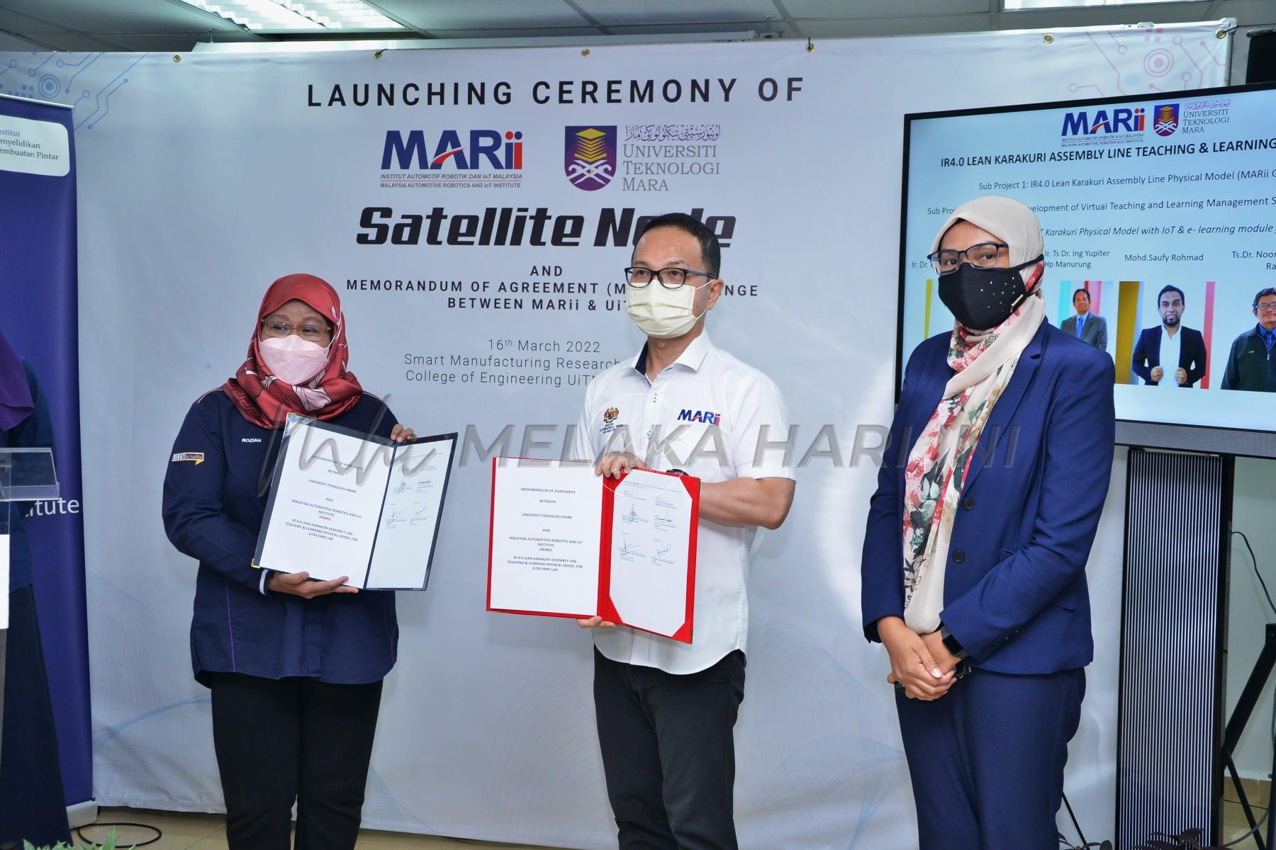 UiTM, MARii lancar pusat R&D Satellite Node