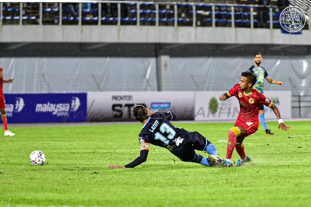 Melaka United raih mata pertama