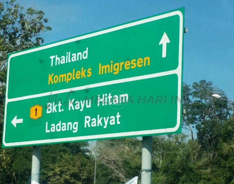 Pengembara dari Malaysia boleh guna pas sempadan ke Thailand