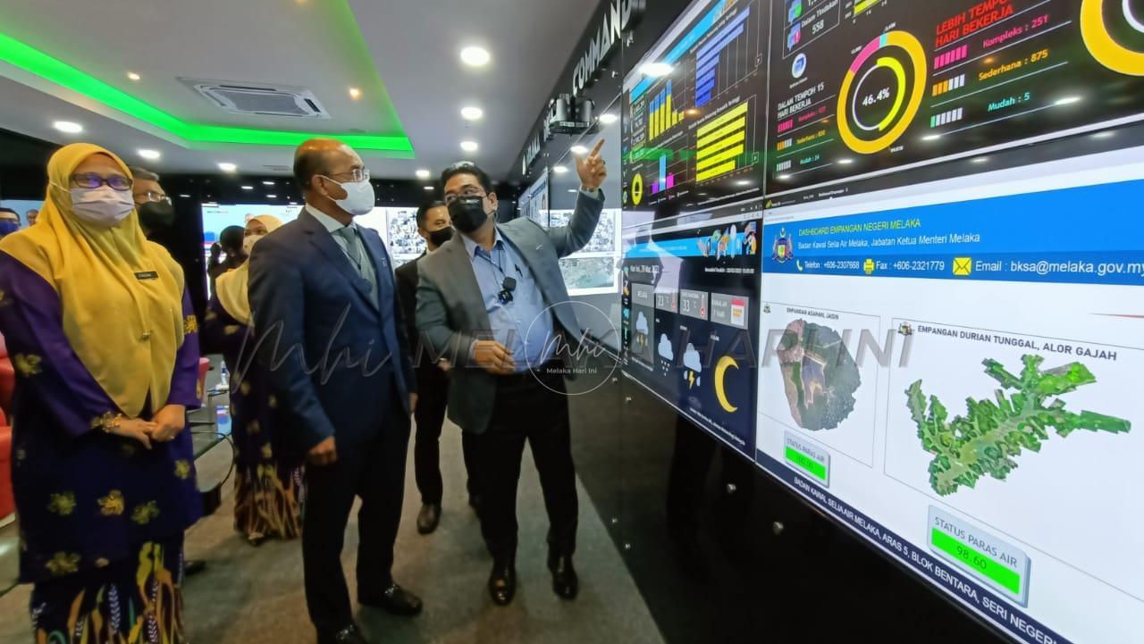 Keberkesanan maklumat melalui Melaka Digital Command Centre – KM