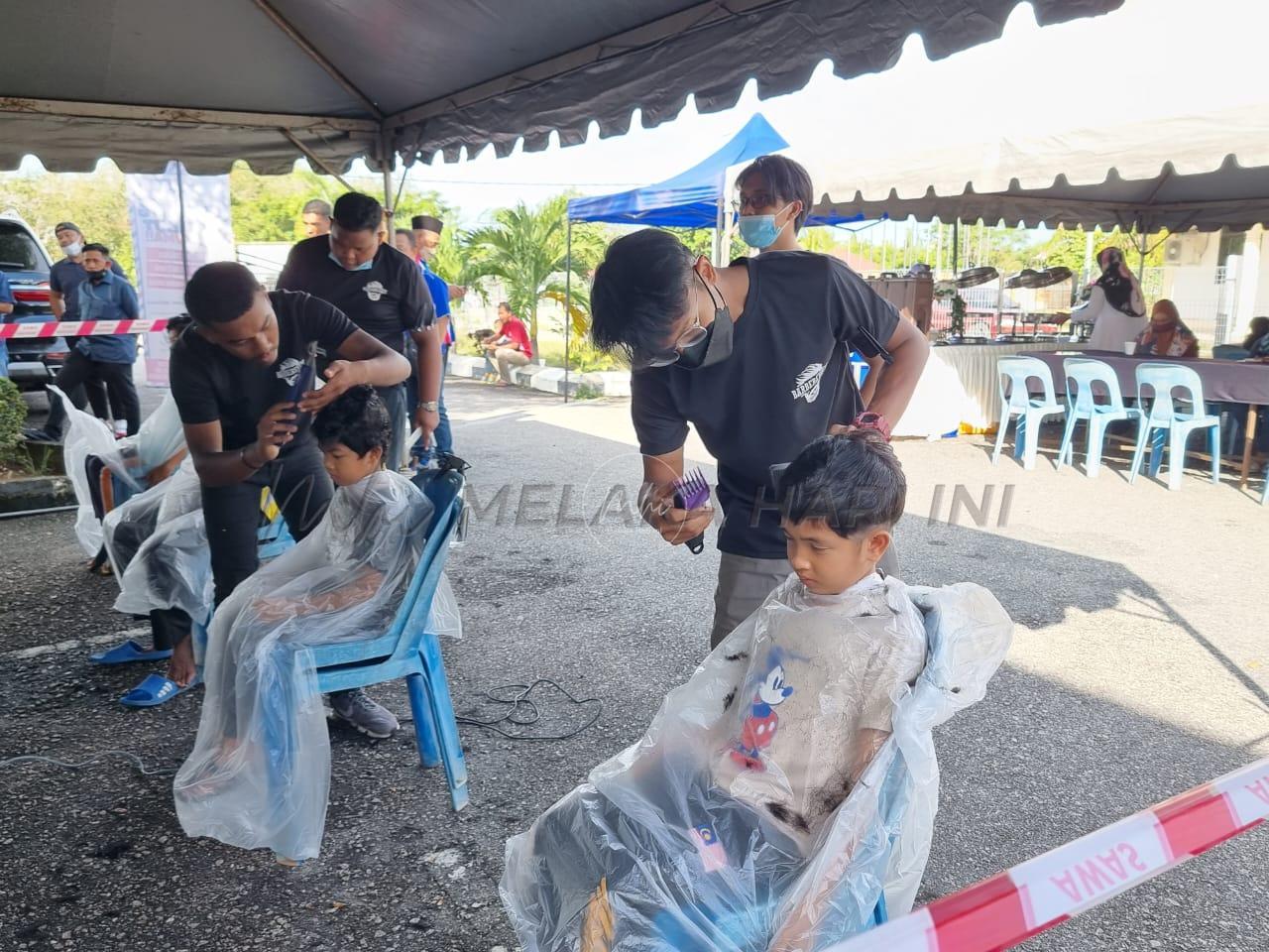 Program Back To School, khidmat gunting rambut percuma ringankan beban ibu bapa