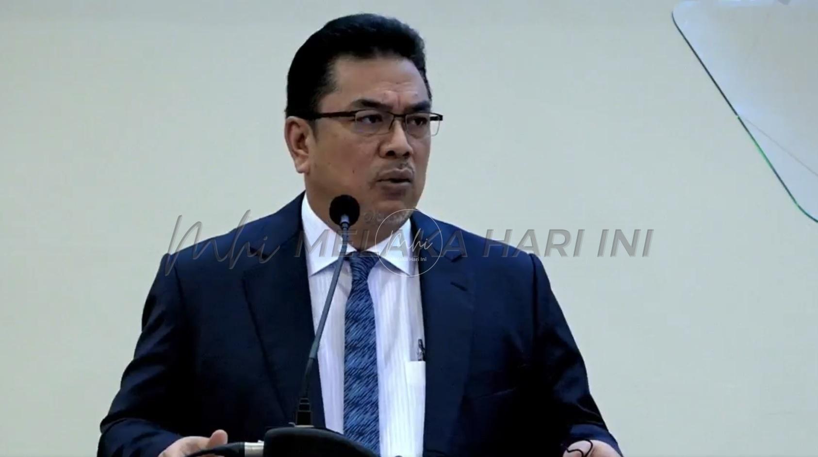 Melaka tunai janji laksana 58 inisiatif dalam 100 hari pentadbiran