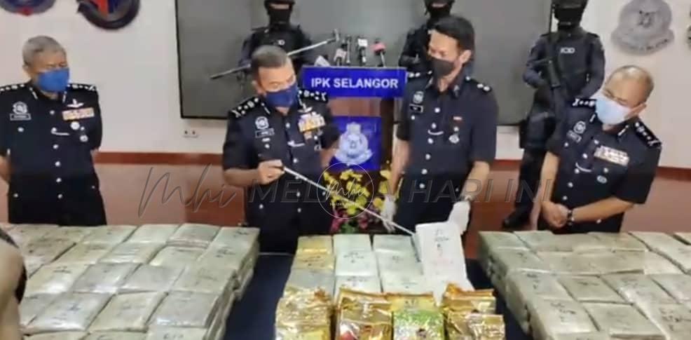 Polis rampas dadah bernilai RM1.53 juta