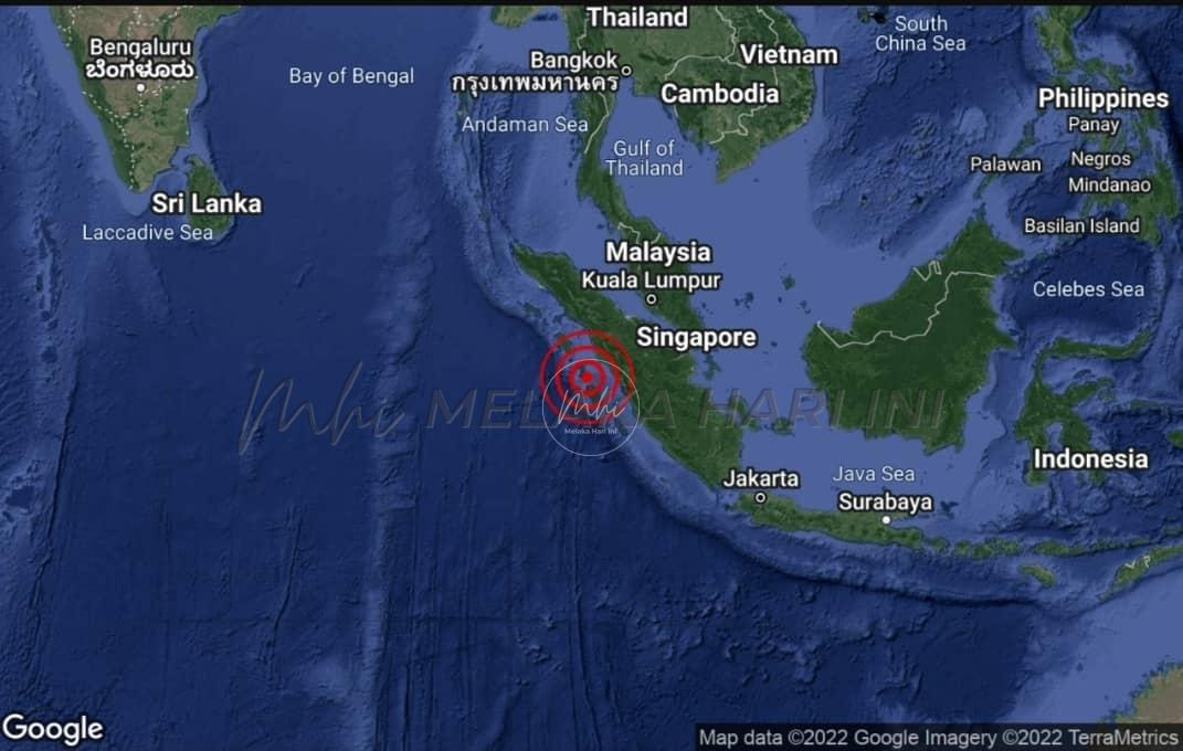 Gempa bumi kuat landa Selatan Sumatera – MetMalaysia