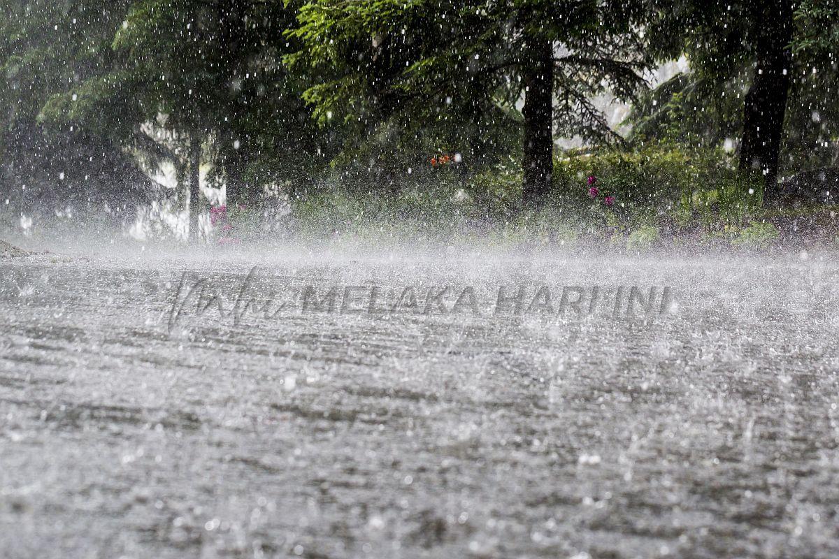 Amaran hujan berterusan di Terengganu, Pahang, Johor dan Kelantan sehingga Khamis