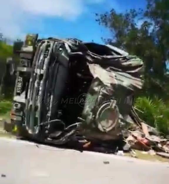 Anggota tentera maut kemalangan di Kota Tinggi