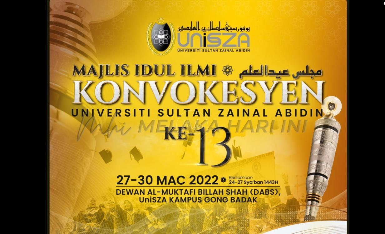 3,238 graduan dirai dalam Majlis Idul Ilmi Konvo Unisza dari 27 – 30 Mac