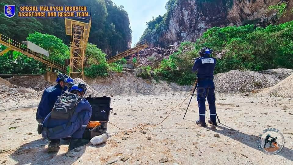 Usaha Kesan mangsa kedua runtuhan kuari sedang giat dijalankan – Polis