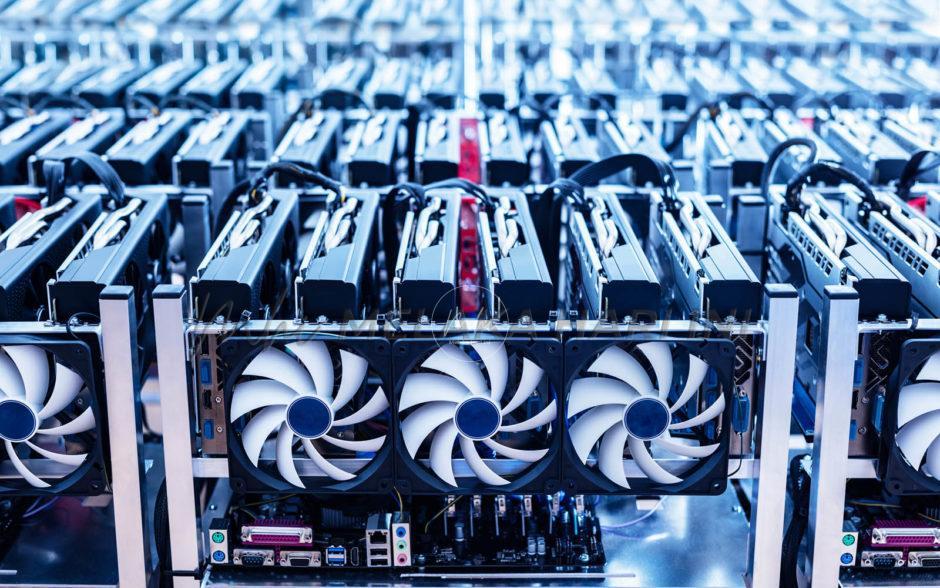 Bitcoin mining farm. it hardware.