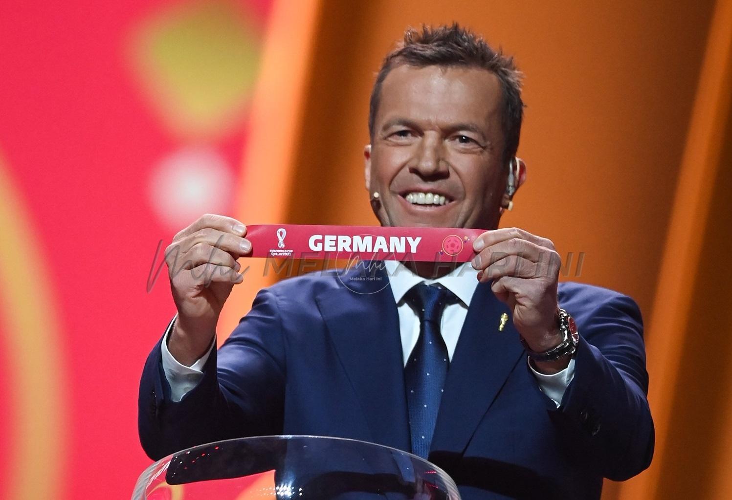 Piala Dunia 2022: Sepanyol, Jerman diundi dalam kumpulan sama