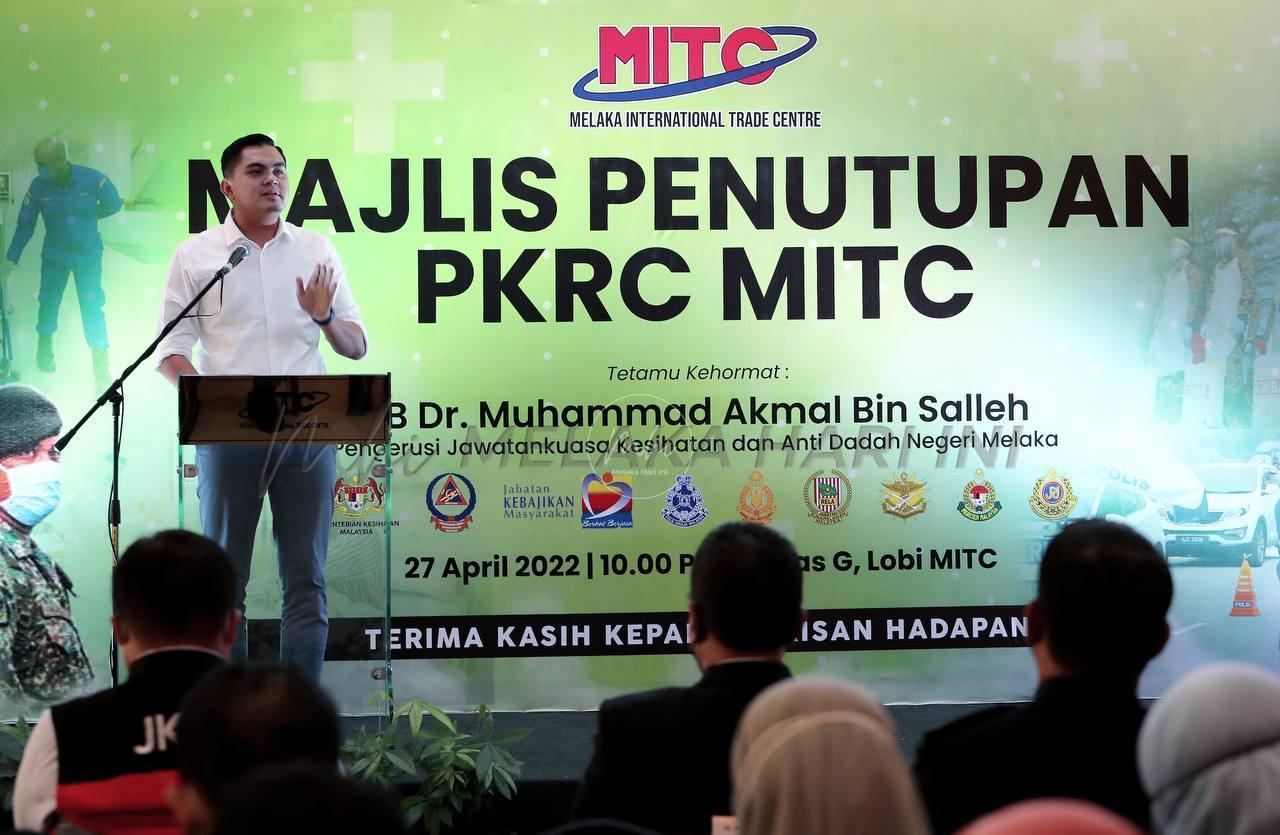 26,159 orang Melaka pernah ‘check in’ PKRC MITC