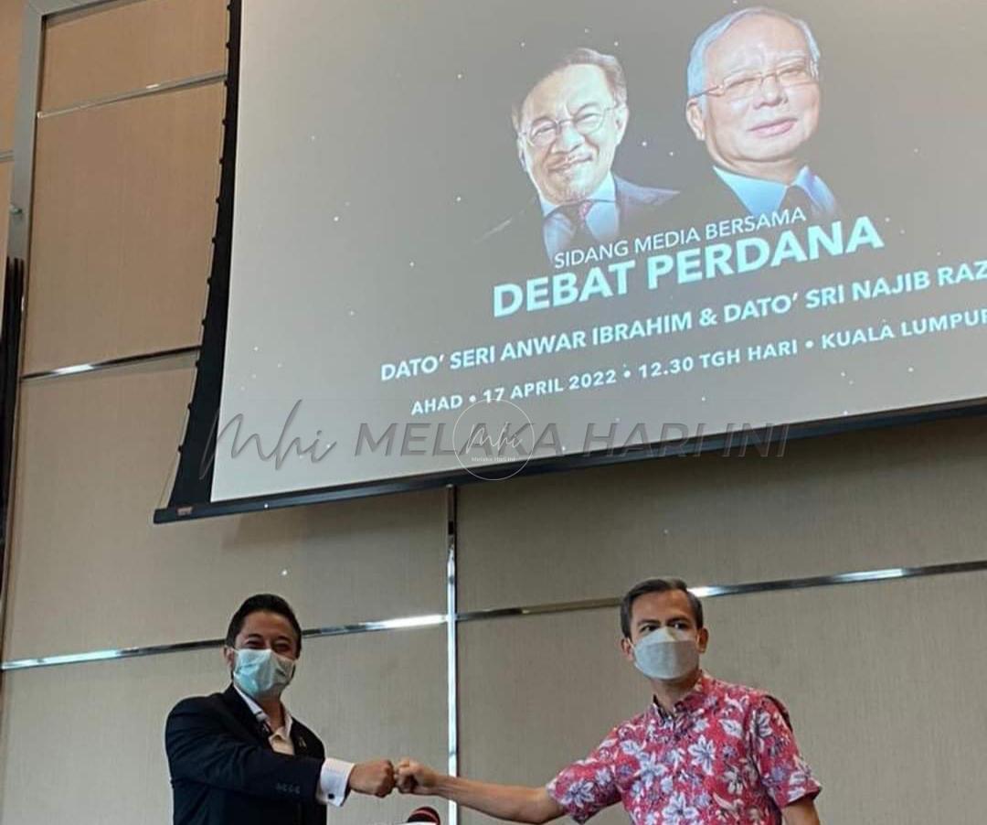 Debat Perdana Najib-Anwar pada 12 Mei