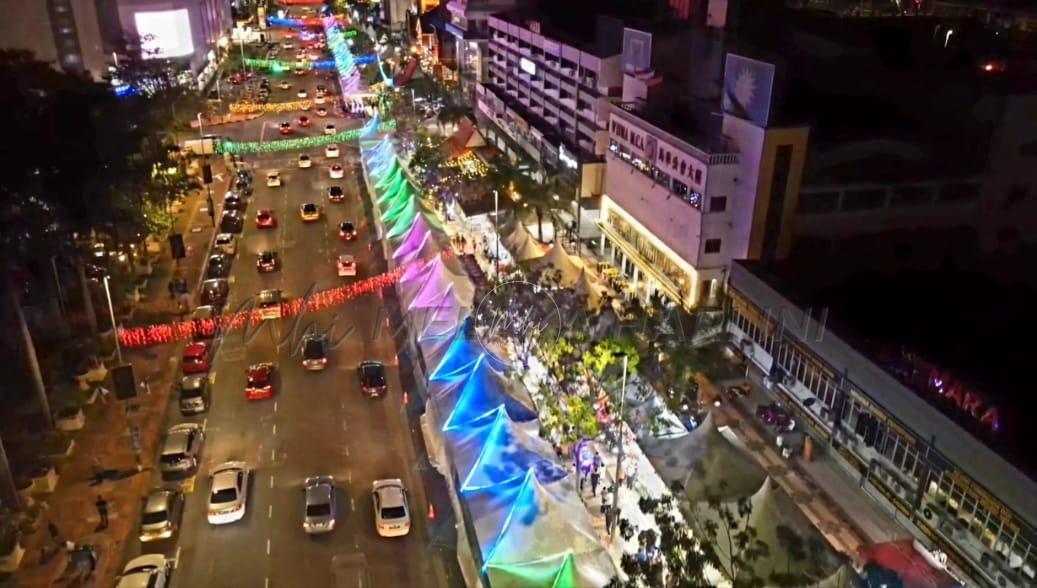 ‘Light City’ konsep baharu bazar Aidilfitri Jalan Hang Tuah