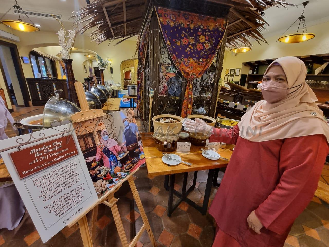 Hidangan berkonsep masakan air tangan ibu di Restoran Rasa-Rasa Casa