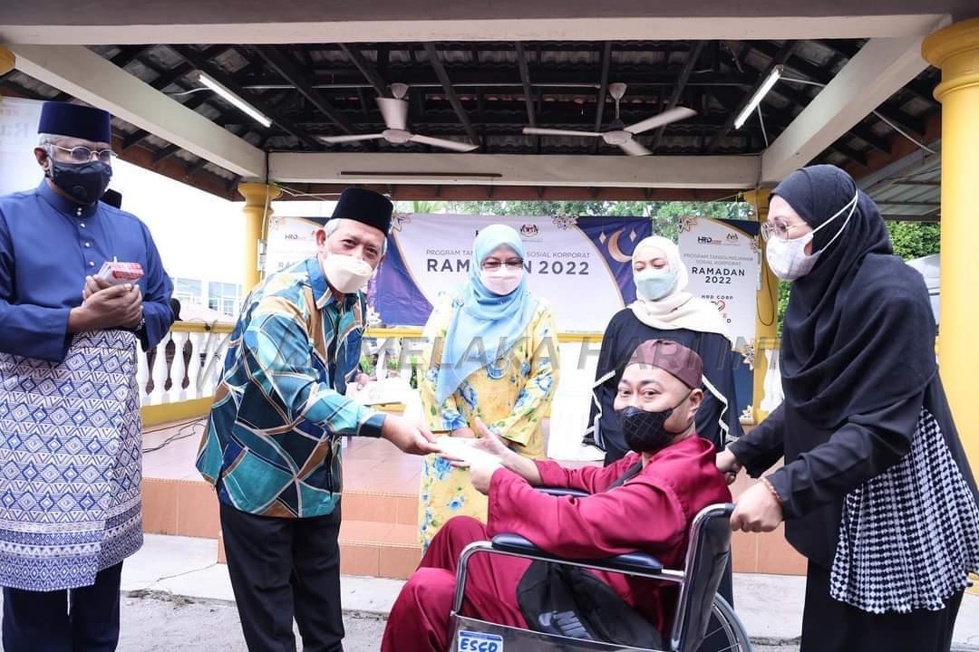 HRD Corp bantu 200 asnaf dan anak yatim