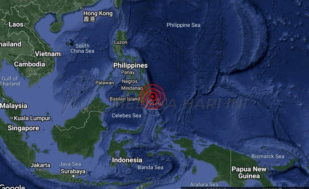Gempa bermagnitud 5.9 gegar Selatan Filipina