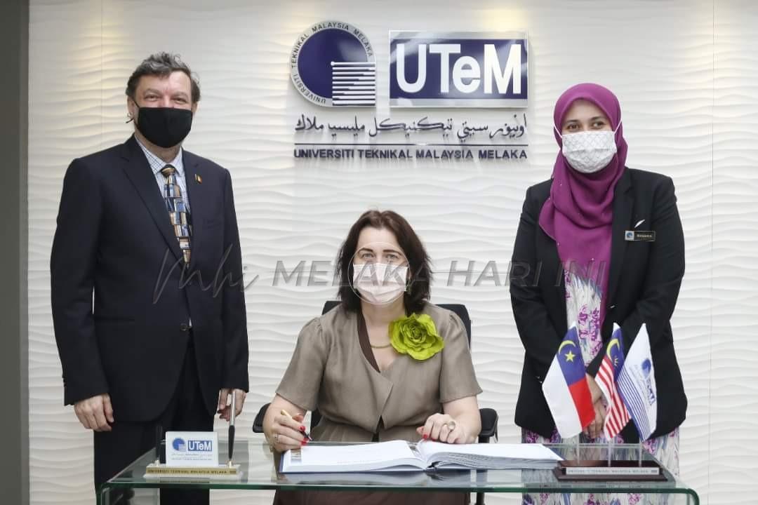 Kunjungan Duta Romania Ke UTeM mantapkan usaha jalinan kolaborasi strategik